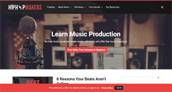 Desktop Screenshot of hiphopmakers.com